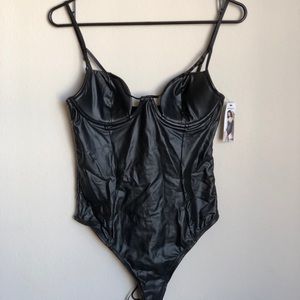 Leather Bodysuit